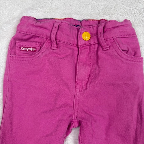 Levi's x Crayola Kids' Vibrant Pink Jeans - Picture 2 of 4